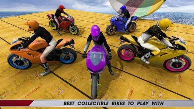 Grand Mega Ramp Bike Racing Impossible Tracks截图3