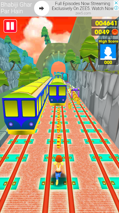 Train Subway Surf Fun Unlimited截图1