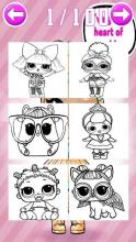 coloring surprise dolls for lol pages截图4