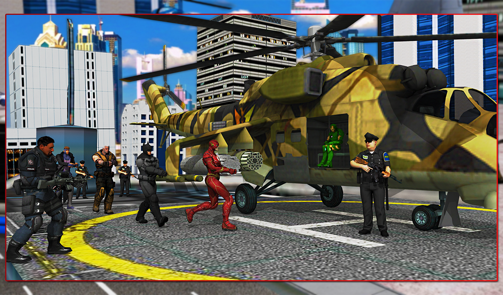 Supernatural Police Airplane Transport Superheroes截图2