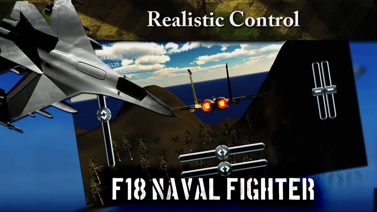F18 Naval Jet Fighter 3D截图1