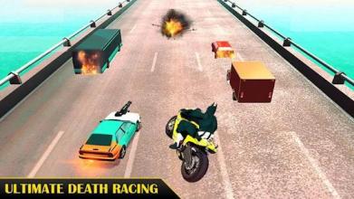 Crazy Bike Attack Race - Moto Shooter截图1