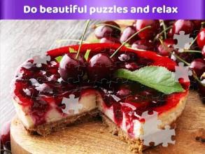 Pie and cake Jigsaw Puzzles - Puzzle Games Sweet截图3