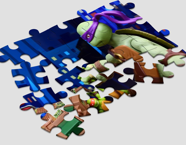 Puzzle Ninja Turtles Toys截图1