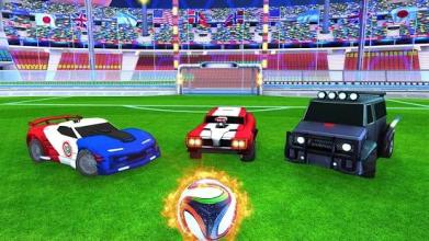 Rocket Cars Football League: Battle Royale Soccer截图1