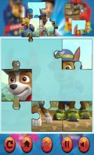 Jigsaw Puppy Paw Puzzle Games截图3