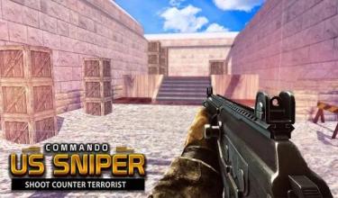 Commando US Sniper Shoot Counter Terrorist截图2