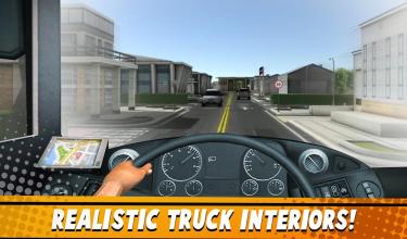 Euro Truck Simulator 2 : Cargo Truck Games截图2