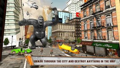 Gorilla Smash City Big Foot Monster Rampage截图3