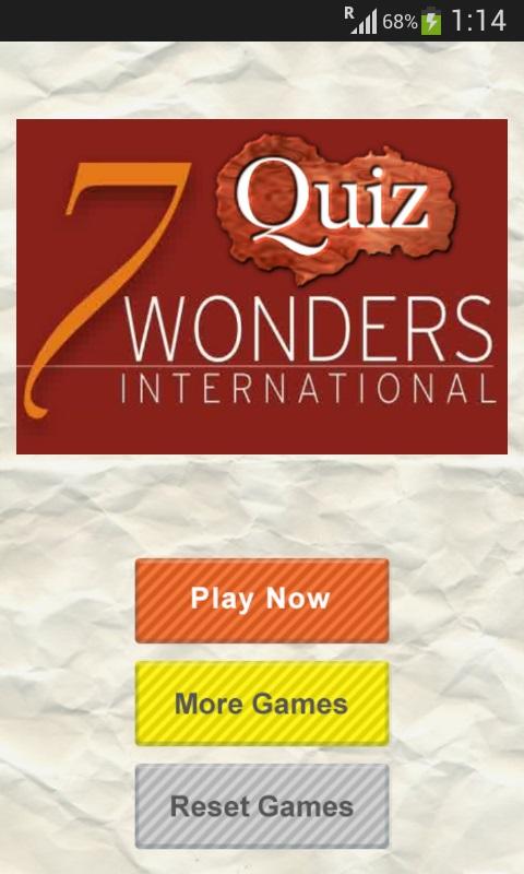 Quiz 7 Wonders of The World截图1