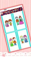 Little Bride and Groom Coloring Book截图2