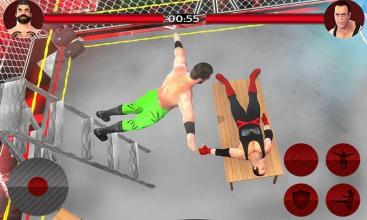 Wrestling Mayhem Cage Revolution Fight截图1