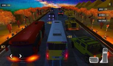 Bus traffic racer : Endless highway racing fever截图3