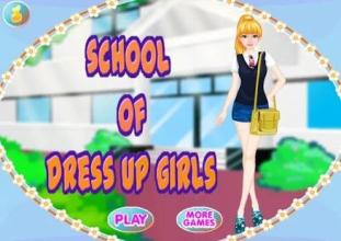 school dress up - girls games截图4
