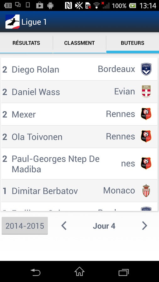 Ligue 1 France截图3