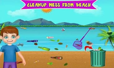 Pretend My Summer Beach: High School Trip Games截图5