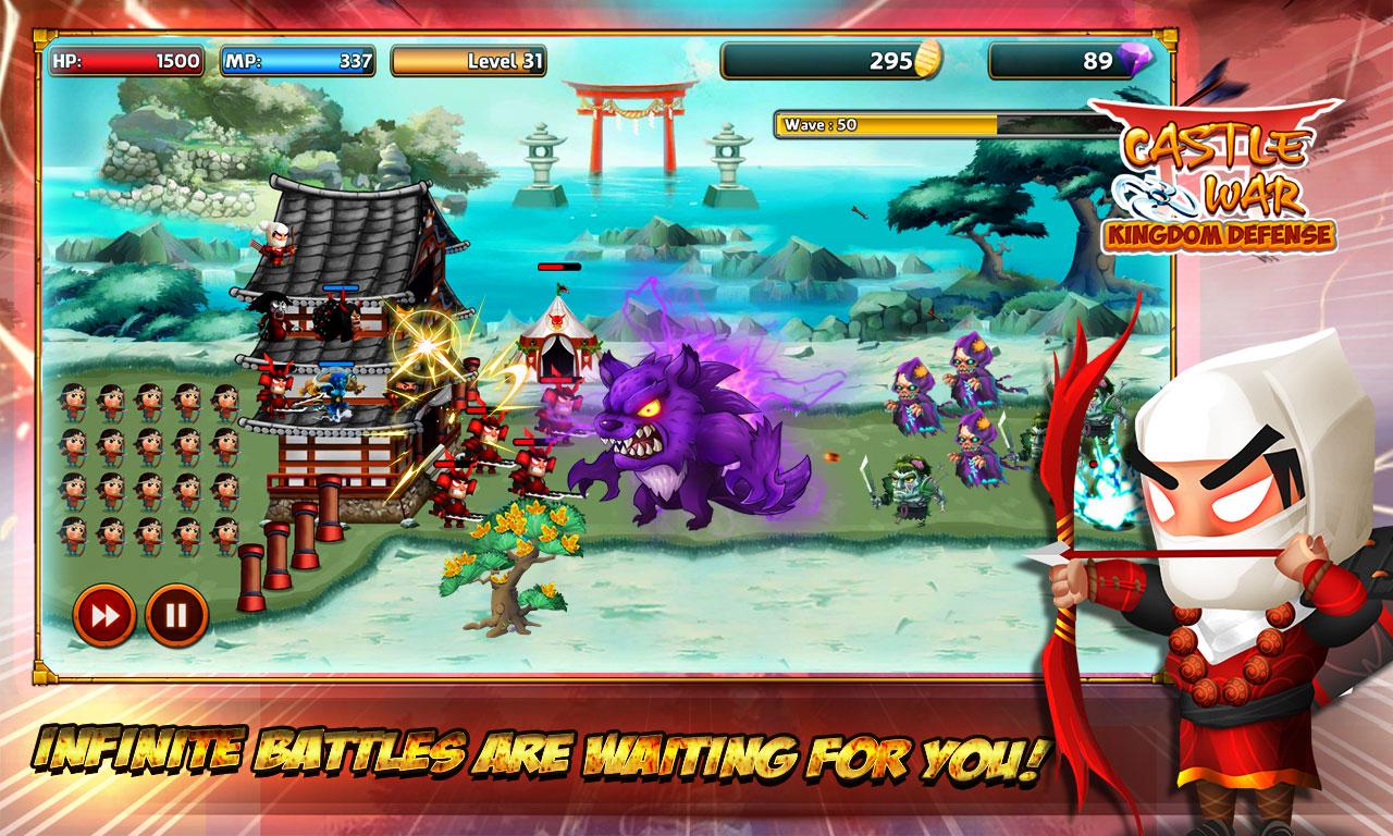 Kingdom Defense: Castle War TD截图3