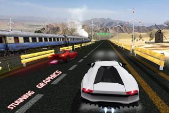 Train vs Super Car Racing Challenge截图4