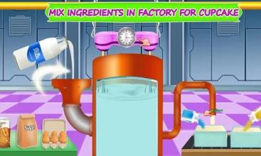 Colorful Cupcake Maker Factory: Bakery Shop Games截图4