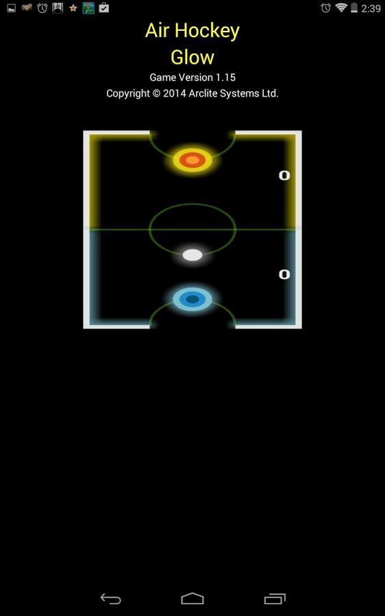 Air Hockey Glow截图5