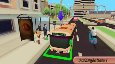 City Toon Bus Driving Game 2018截图4