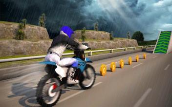 Superhero Bike Tricky Stunt Racing Game截图2