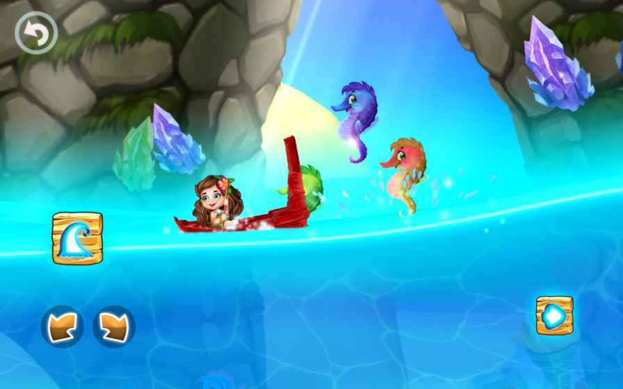 Ocean Hero Boat Race Adventure截图1