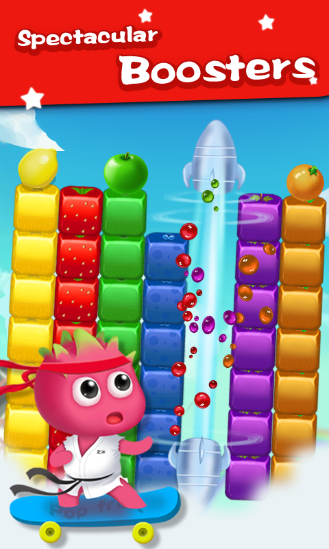 Fruit Smash - Pop Block截图2