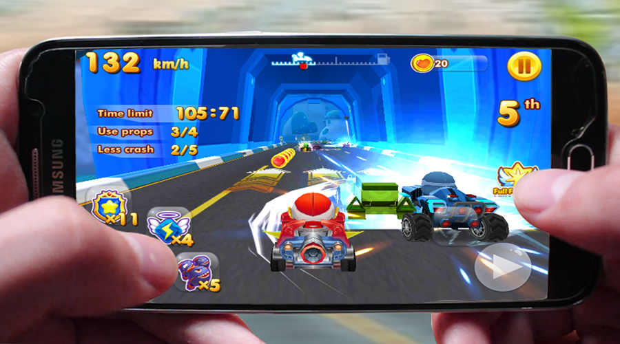 3D Racing Tobot Car Battle截图4