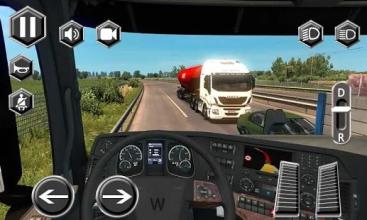 Real Truck Driver Driving Sim 3D截图4