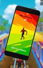 Subway Avengers Runner 3D : Spiderman & Ironman截图2