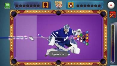 Billiards Toronto maple leafs Theme截图1