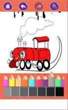 Trains Game Coloring Book For Kids截图3