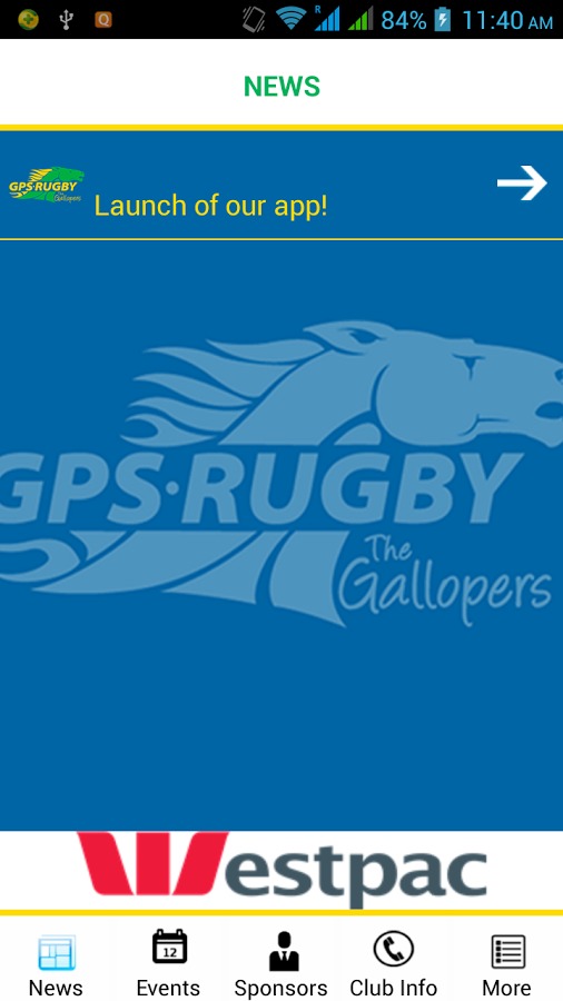 GPS Rugby Club截图3