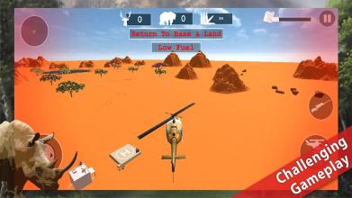 Helicopter Shooting Simulation: Sniper Hunting 3D截图5