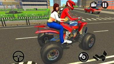 Modern City ATV Taxi Sim: Quad bike Simulator 2018截图2