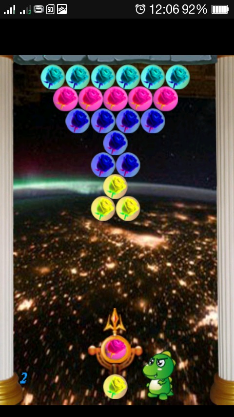 Bubble Shooter Roses截图4