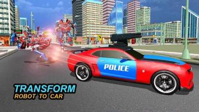 Muscle Robot Car Transformation Flying Robot Games截图4