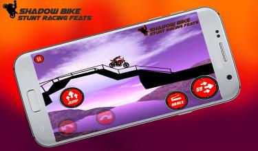 Shadow Bike Stunt Racing Feats : Moto Race Games截图4