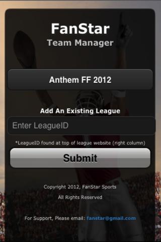 FanStar Team & League Manager截图1