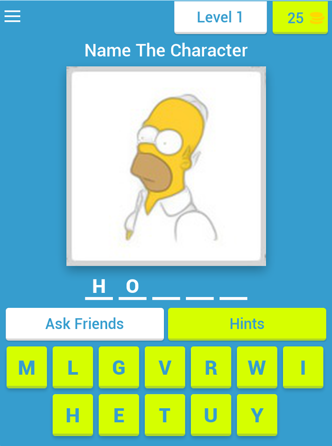 The Simpsons : Character Guess截图5