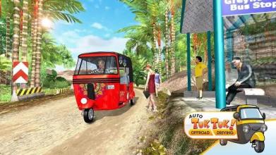 Offroad Auto Rickshaw Tuk Tuk Driving Simulator截图3