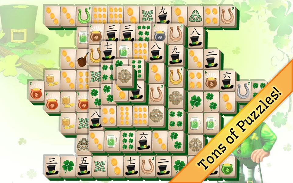 St. Patrick's Day Mahjong截图2