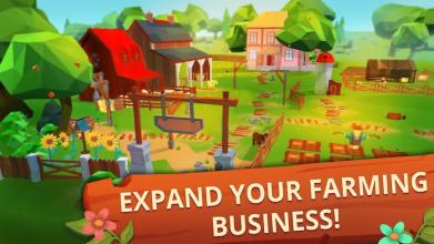 Farm Village: Build & Manage Blocky Farming Valley截图2