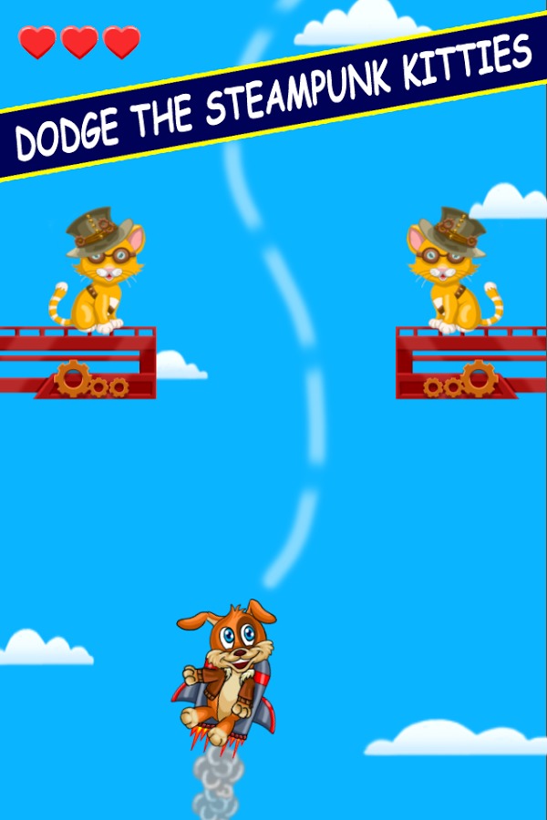 Doggy Jetpack- Kitty's Revenge截图2