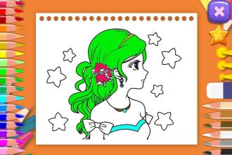 Manga Anime - Free Coloring Book & Paint Color截图2