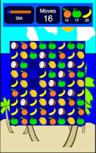 Tropical Fruits - Free Match 3 Puzzle截图3