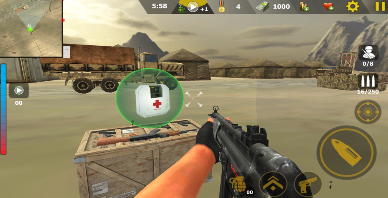 Commando Sniper Attack : Modern Gun Shooting War截图4