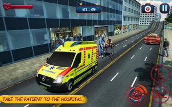 Ambulance Driver Rescue - Ambulance Games截图4