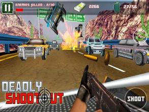 Highway Car Sniper Shooter - Fps Gun Shooting截图2